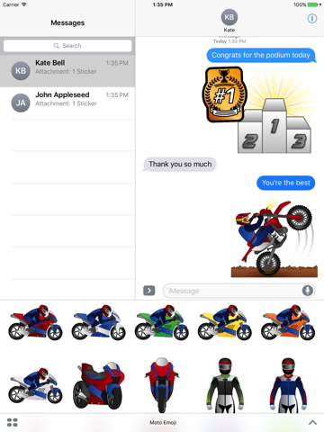 Moto Emoji screenshot 2