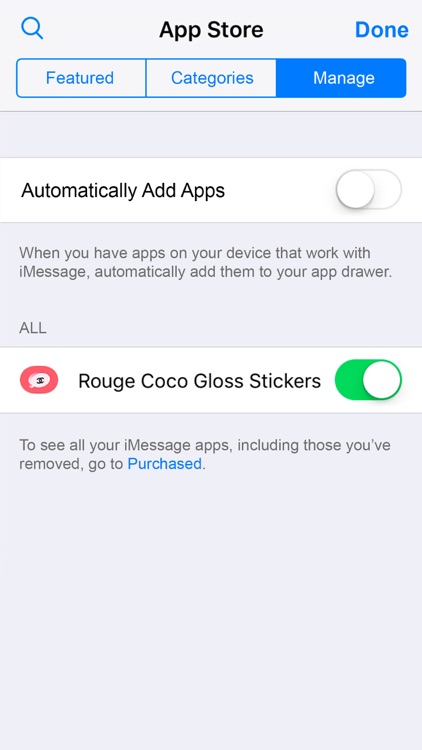 ROUGE COCO GLOSS Sticker