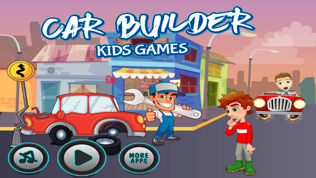 Car Builder Kids Game