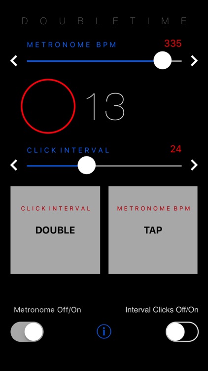 DoubleTime Metronome