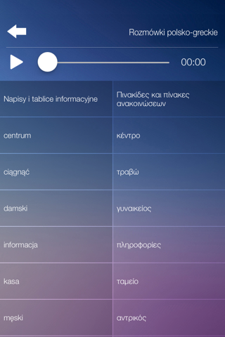 Rozmówki polsko-greckie screenshot 4