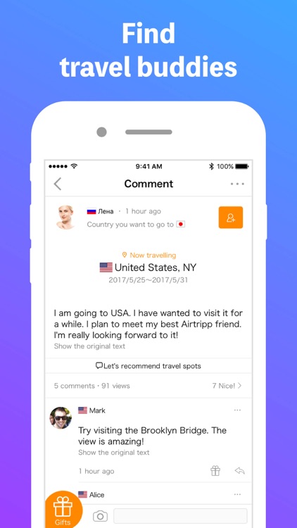 Airtripp - Meet & Chat with global friends screenshot-4