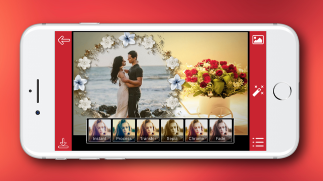 Romantic Photo Frame - Instant Frame Maker(圖2)-速報App