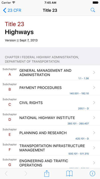 How to cancel & delete 23 CFR - Highways (LawStack Series) from iphone & ipad 1