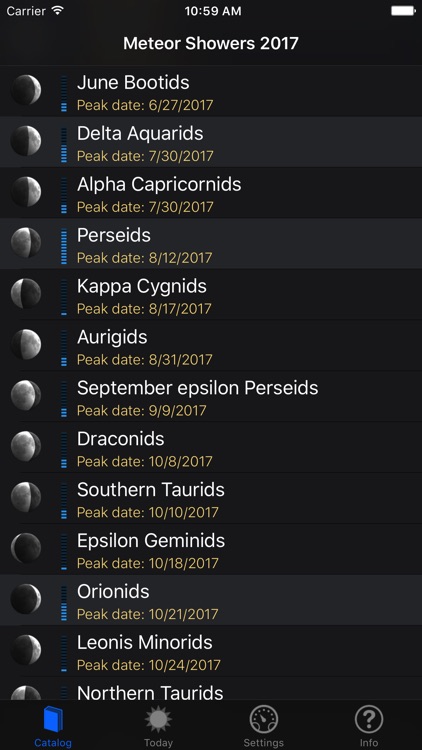 Meteor Shower Guide
