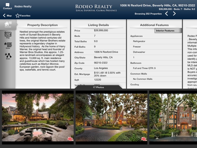 Rodeo Realty for iPad(圖4)-速報App