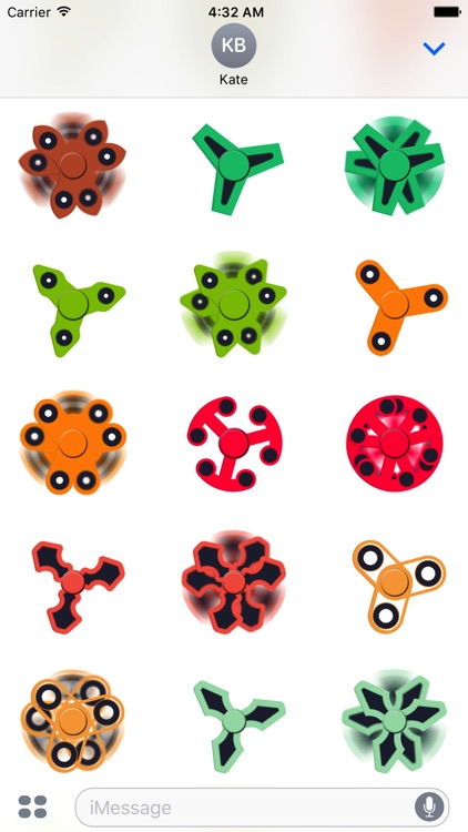 Animated Fidget Spinners