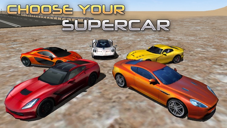 Highway Impossible : Super Car Sprint Race 3D screenshot-3