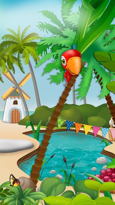 Talking Parrot Virtual Pet Bird simulator for kids screenshot 3
