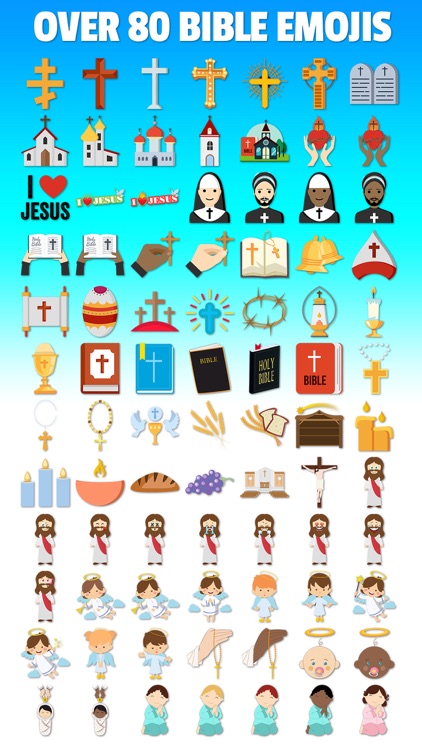 BIBLEJI - Christian Bible Jesus Church Emojis