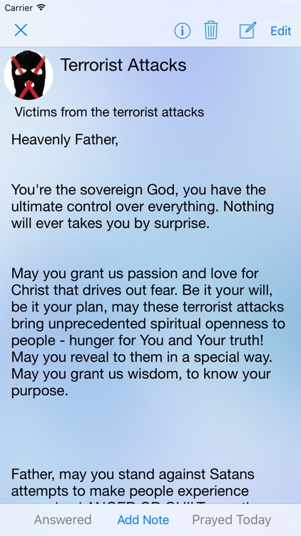 Prayer App - Prayer Journal for Christian