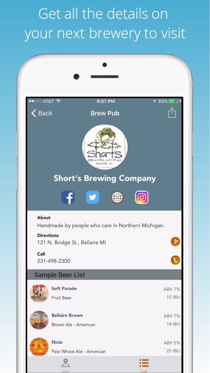 Beer Maps - Find Michigan breweries and beer screenshot-4