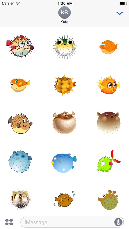 PufferFish Stickers