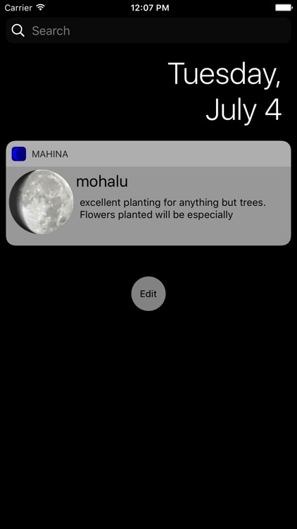 Mahina Hawaiian Moon Calendar screenshot-0