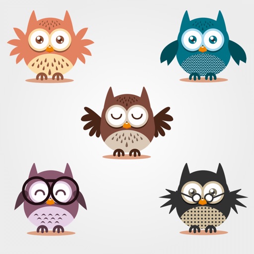 Owls Stickers for iMessage icon