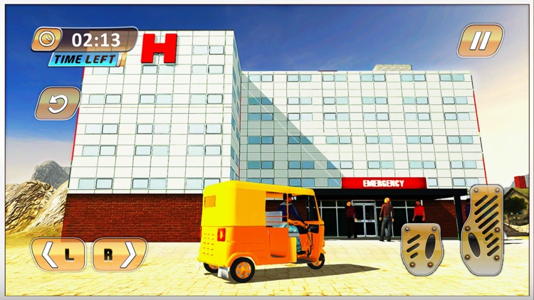 Rickshaw Pick & Drop Driving screenshot-4