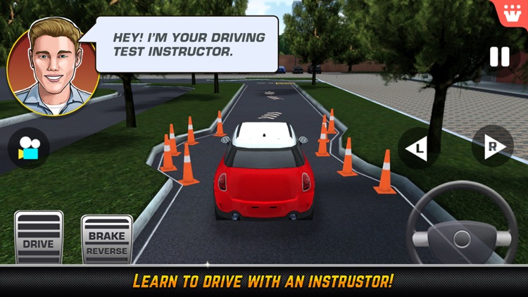High School Driving Test – Car Driving and Parking screenshot-0