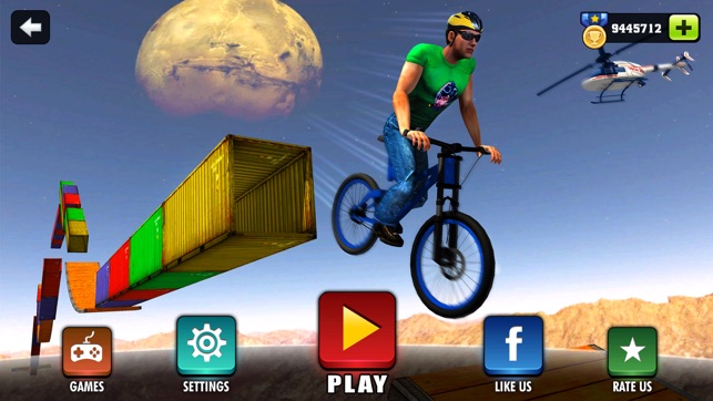 Impossible BMX Bicycle Stunt Rider