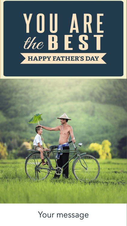 Fathers Day Card Creator - Photo Gift Cards maker