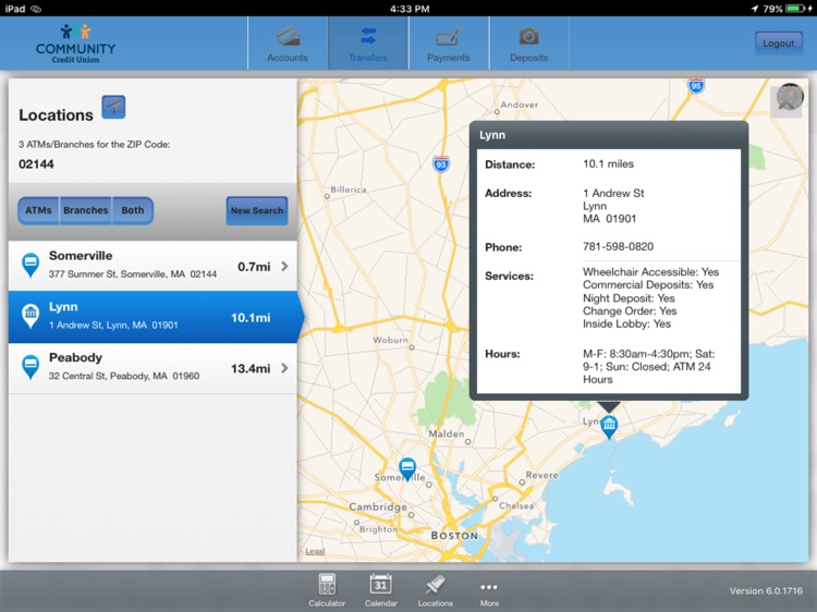 myCCU, Community Credit Union for iPad screenshot-4
