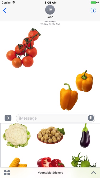 Best Vegetables Stickers!