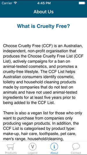 Choose Cruelty Free(圖5)-速報App