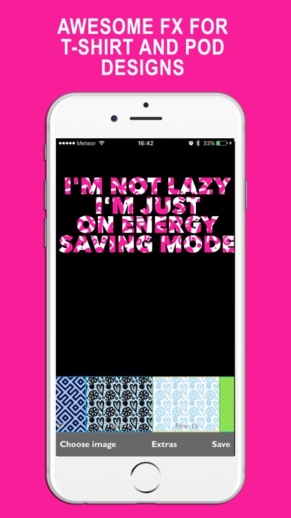 Pattern Font PNG effects screenshot-3