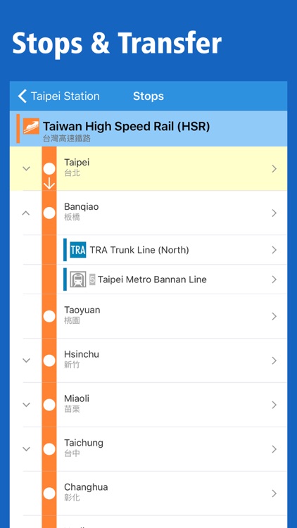 Taiwan Rail Map - Taipei, Kaohsiung & All Taiwan screenshot-3