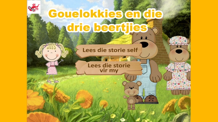 Gouelokkies en die drie beertjies kinderstorie screenshot-0