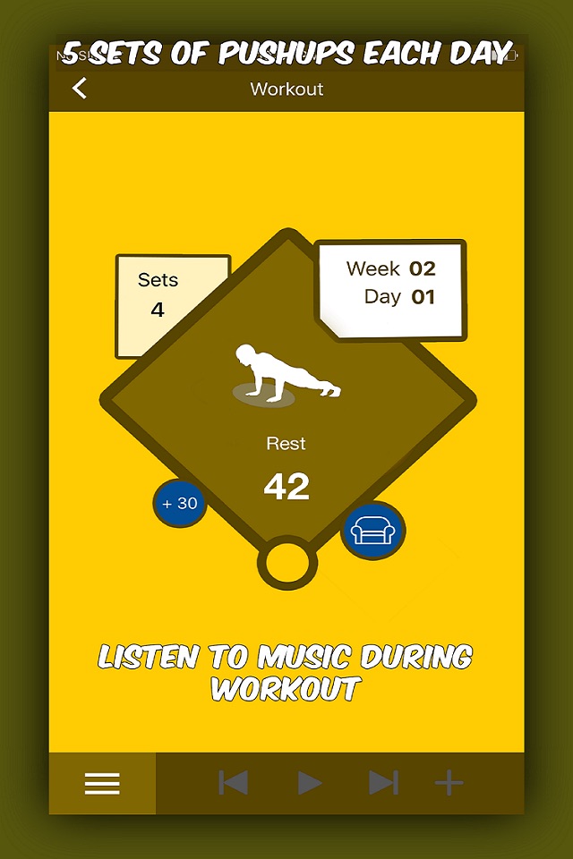 Hundred Pushups Pro screenshot 3