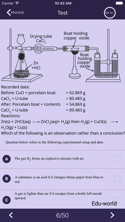 SAT CHEMISTRY EXAM SIMULATOR