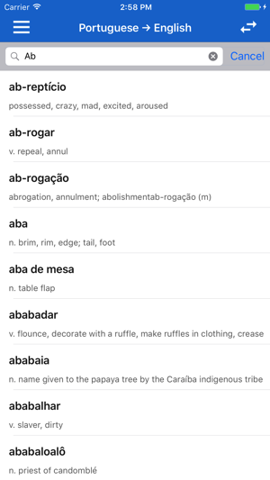 English Portuguese Dictionary(圖3)-速報App