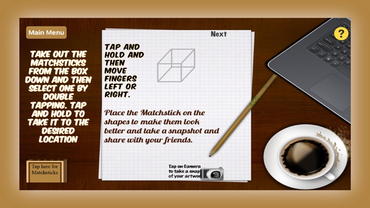 Matchstick Artwork- Matchstick Puzzle Game