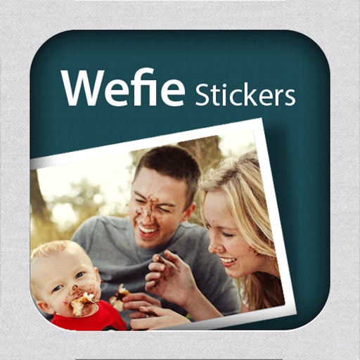 Wefie Stickers-Decorate your family, friendship iOS App