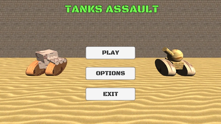 Tanks Assault - arcade tank battle game screenshot-3