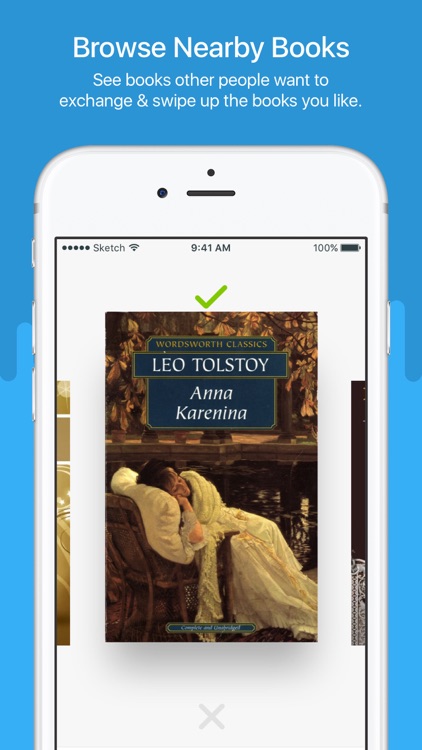 SwappyBooks - Exchange books with people nearby