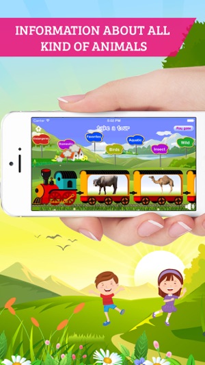 Animated Animals Train for Learning(圖5)-速報App