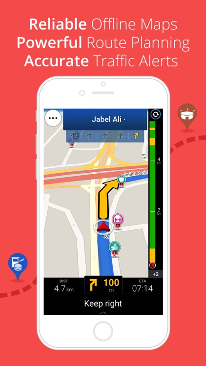 CoPilot Middle East / GCC - Offline GPS Navigation