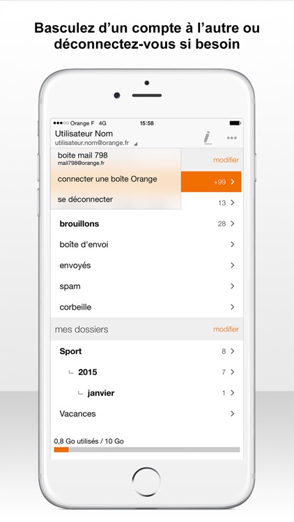 Mail Orange screenshot-4