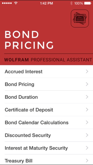 Wolfram Bond Pricing Professional Assist