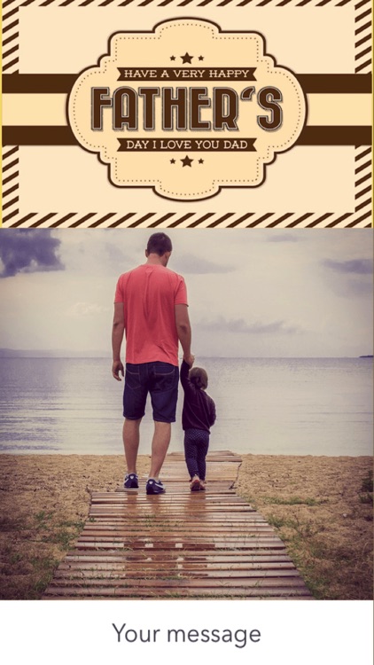 Fathers Day Card Creator - Photo Gift Cards maker screenshot-3