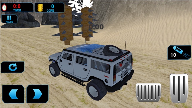 Xtreme Beach Stunt: Offroad Hummer Track