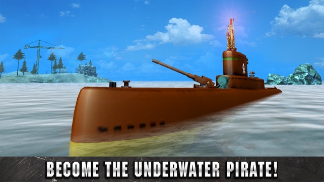 Underwater Pirate Submarine Simulator 3D(圖1)-速報App