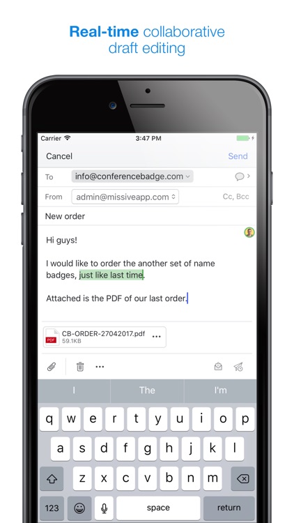 Missive - Team Email, Chat and Tasks