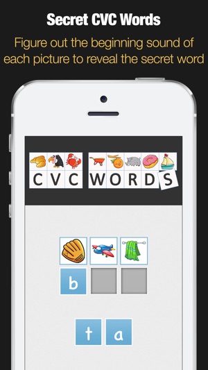 Secret CVC Words