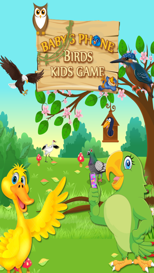 Babys Phone Birds Kids Game