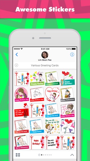 Various Greeting Cards stickers by wenpei(圖1)-速報App