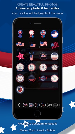 Insta 4th of July - United States of America 1776(圖2)-速報App