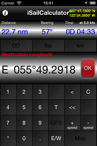 iSailCalculator screenshot 2