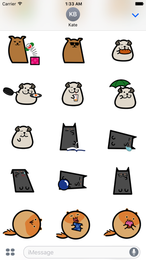 CUTEsy CAt & DOg Animated Sticker Pack